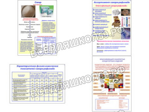 Плакаты ПРОФТЕХ "Сахар" (4 пл, винил, 70х100) Плакаты ПРОФТЕХ "Сахар" (4 пл, винил, 70х100)