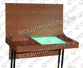Световой стол-парта "Непоседа" двухместный Световой стол-парта "Непоседа" двухместный