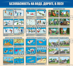 Безопасность на воде, дороге, в лесу Безопасность на воде, дороге, в лесу