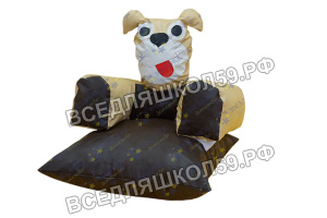 Мягкая форма с гранулами "Собачка"