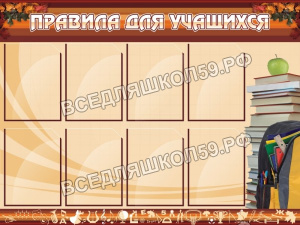 Правила для учащихся Правила для учащихся