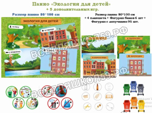 Панно "Экология для детей"