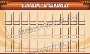 Гордость школы Гордость школы