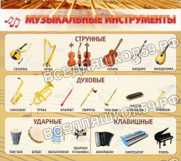 Музыкальные инструменты