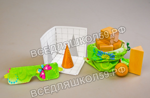 Игровой комплект "Волшебный мешочек "Геометрия" Игровой комплект "Волшебный мешочек "Геометрия"