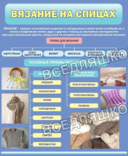 Вязание на спицах