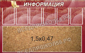 ИНФОРМАЦИЯ ИНФОРМАЦИЯ
