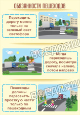 Обязанности пешехода Обязанности пешехода